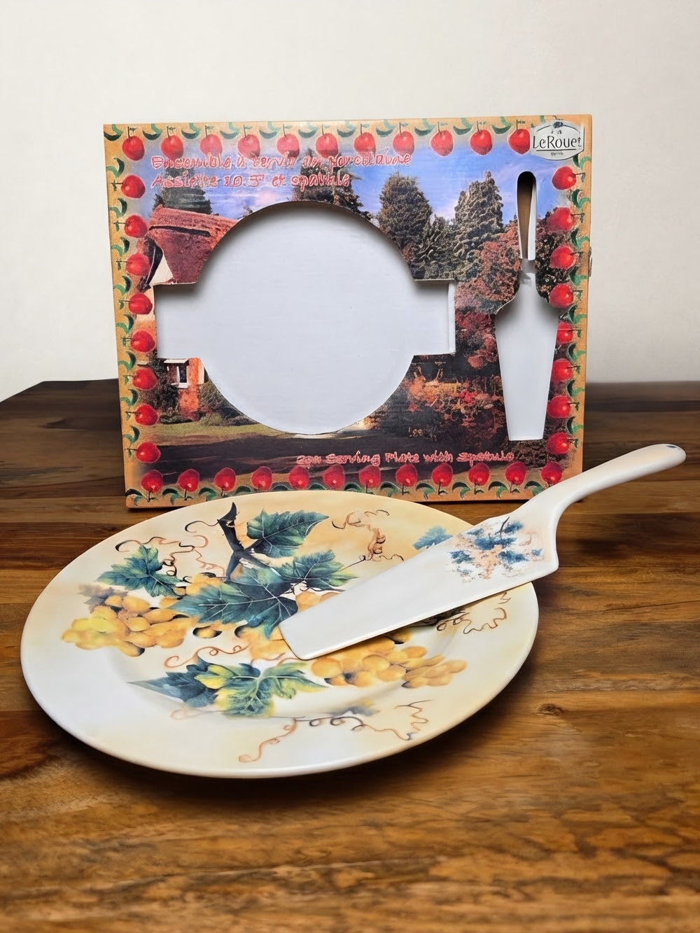 2pc Serving Plate & Spatula